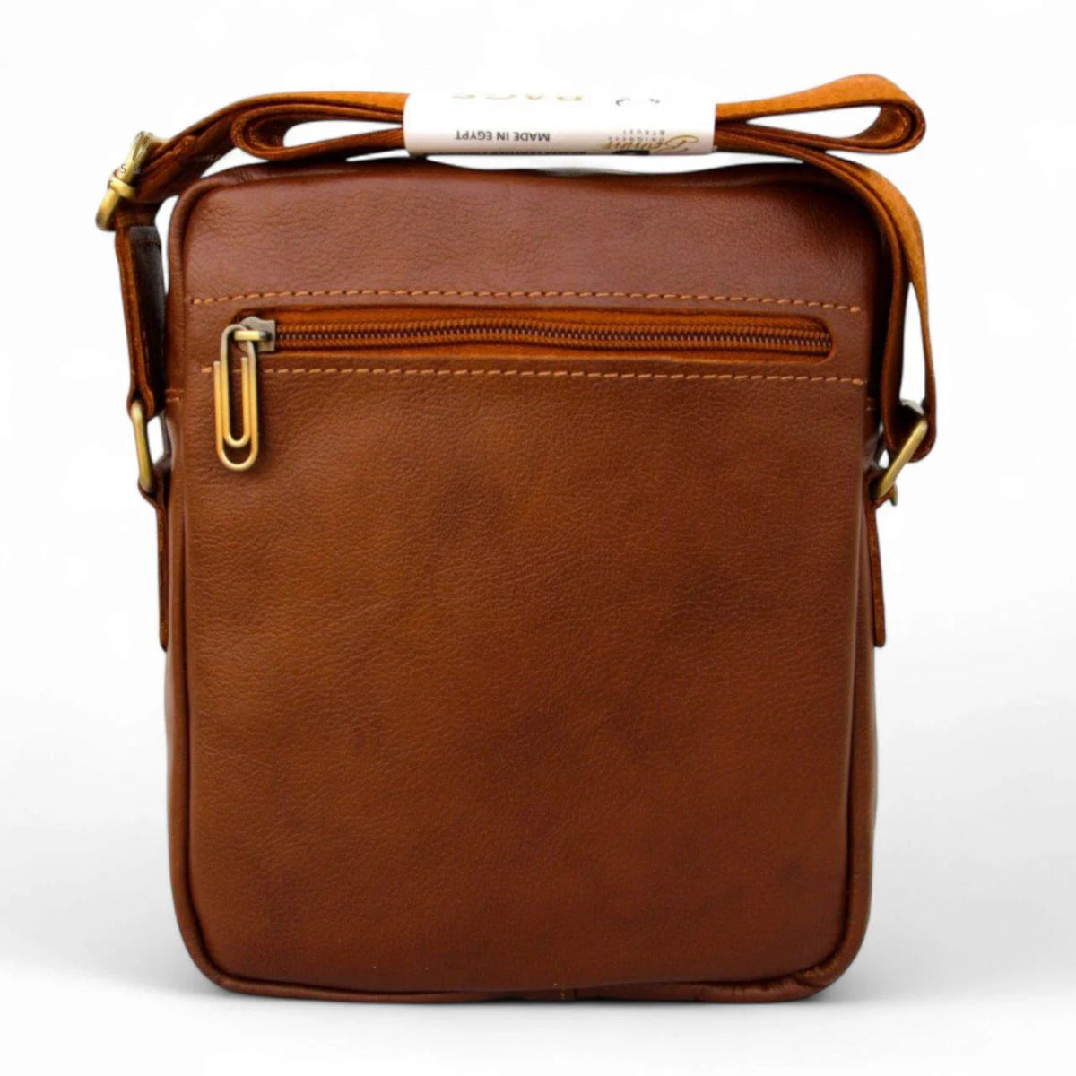 Bag Cross From Leather Natural For Men