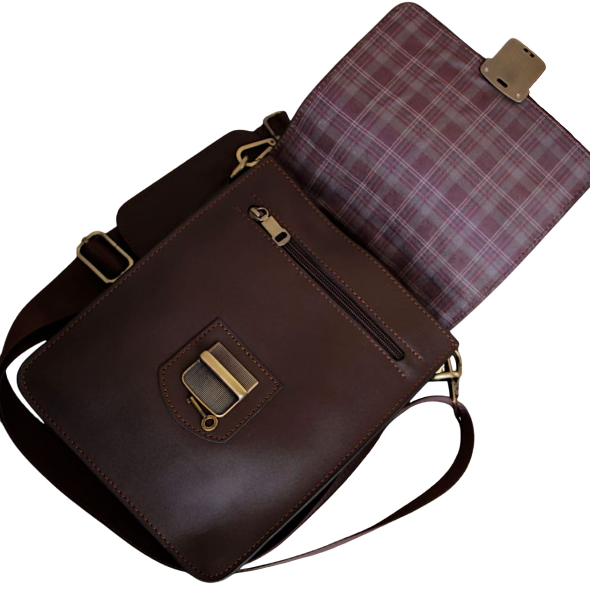 Bag Leather Natural For Men