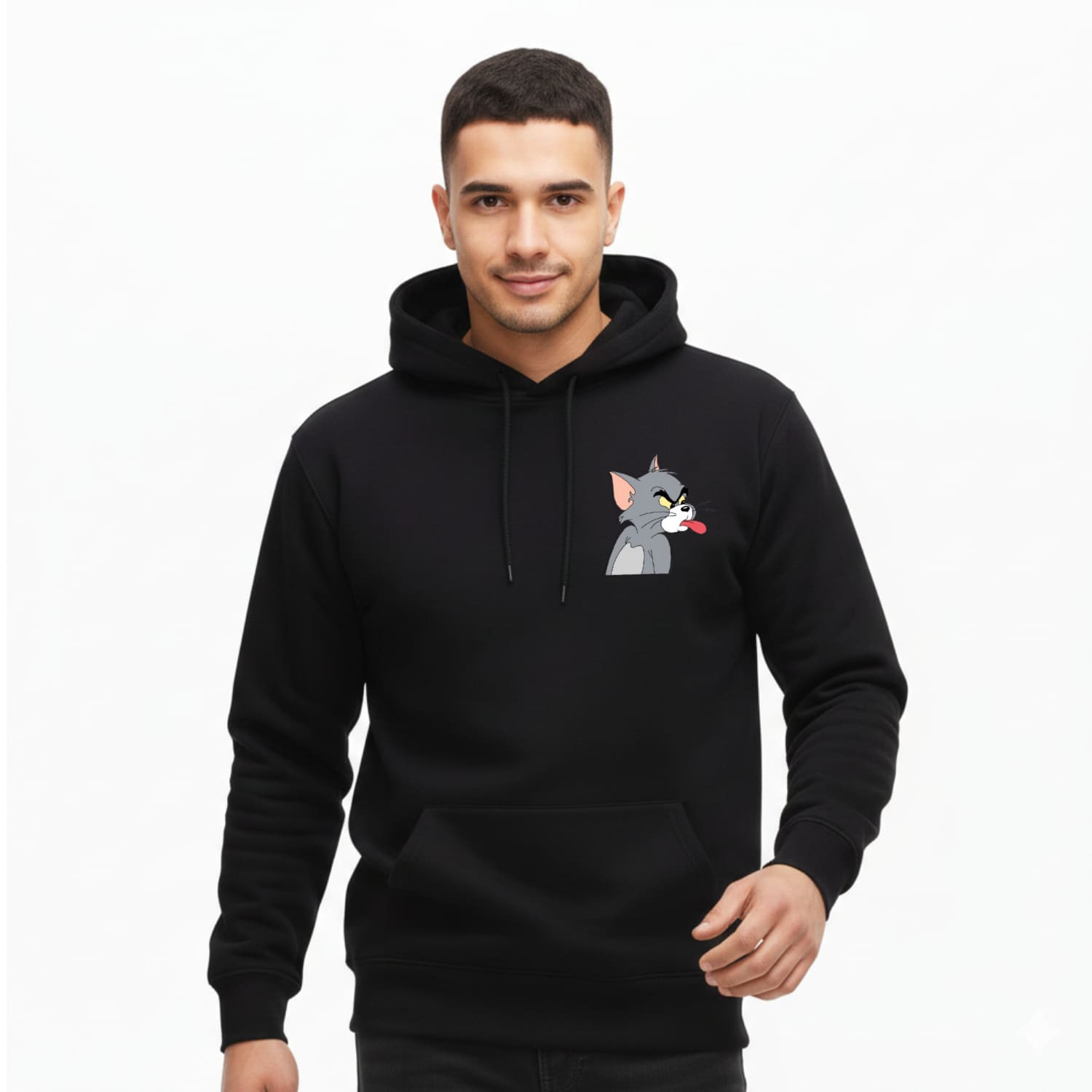 Sweatshirt Shirt Tom From Cotton Egyptian Printed Modern