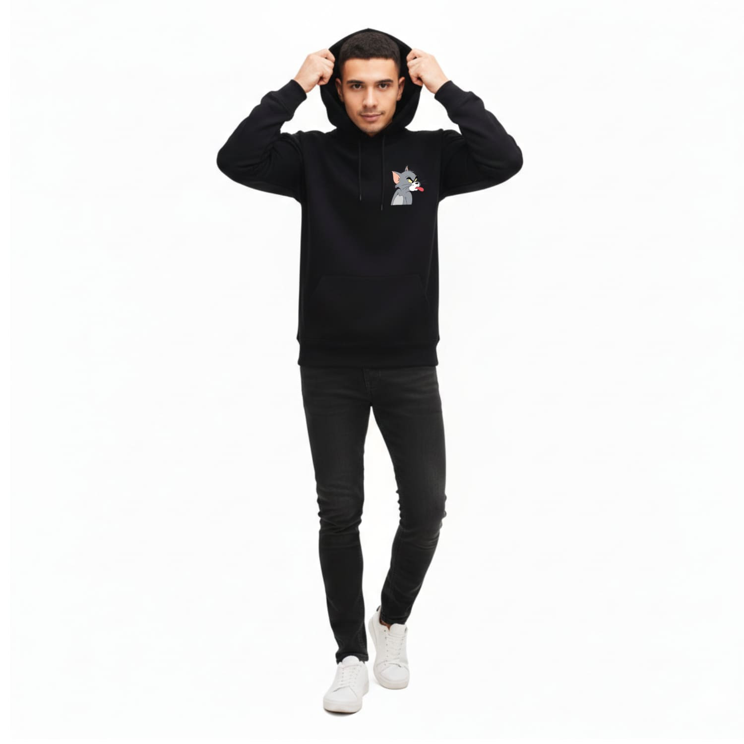 Sweatshirt Shirt Tom From Cotton Egyptian Printed Modern