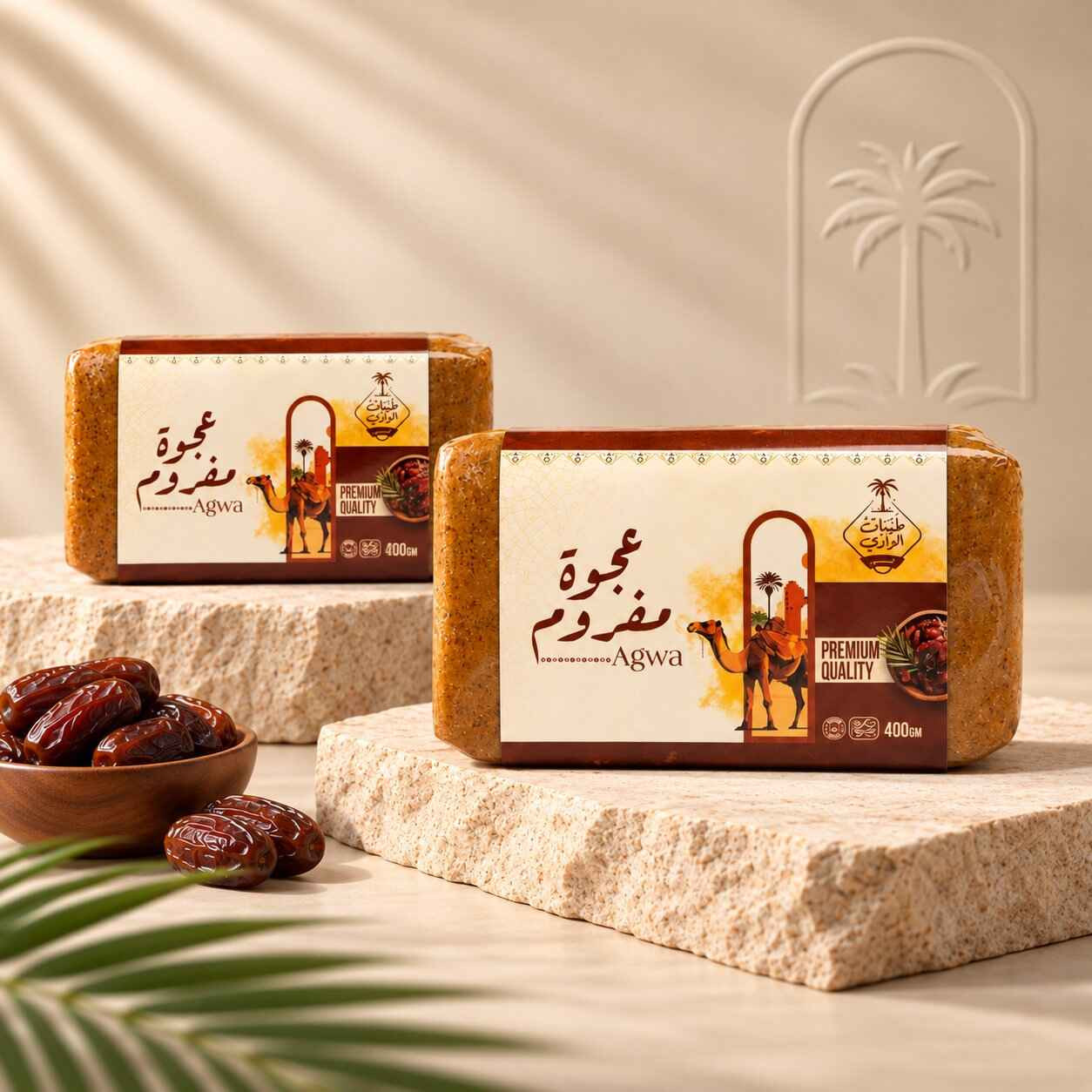 عجوة تمر مفروم 400 جرام