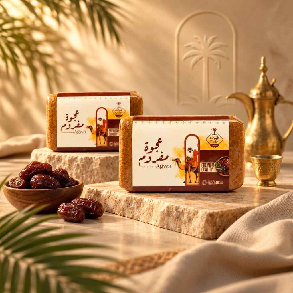 عجوة تمر مفروم 400 جرام