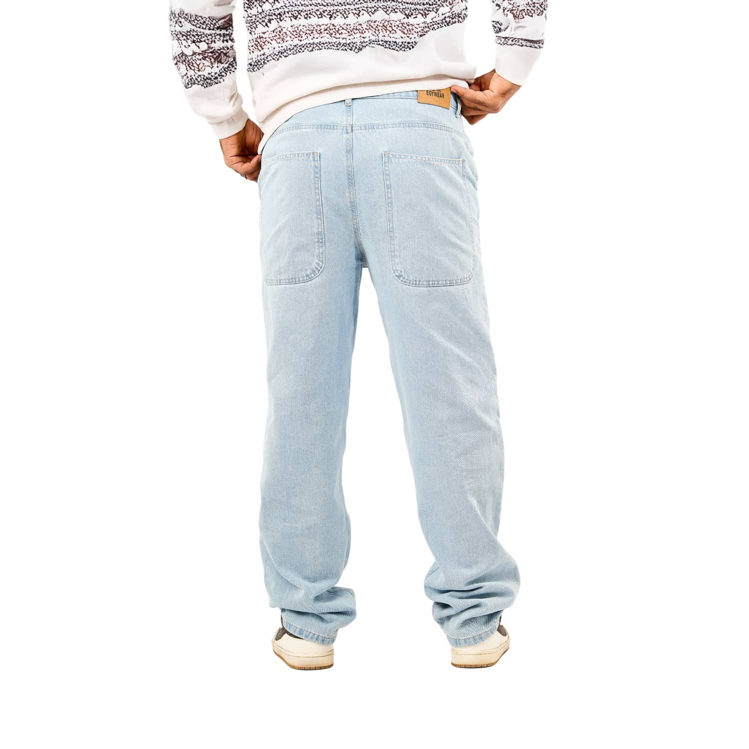 Jeans Men's Casual With Design Modern Fabric Durable