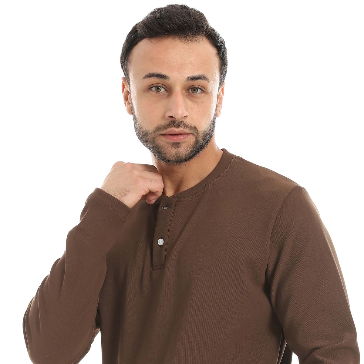 سويت شيرت كادي باندا بأزرار للرجال