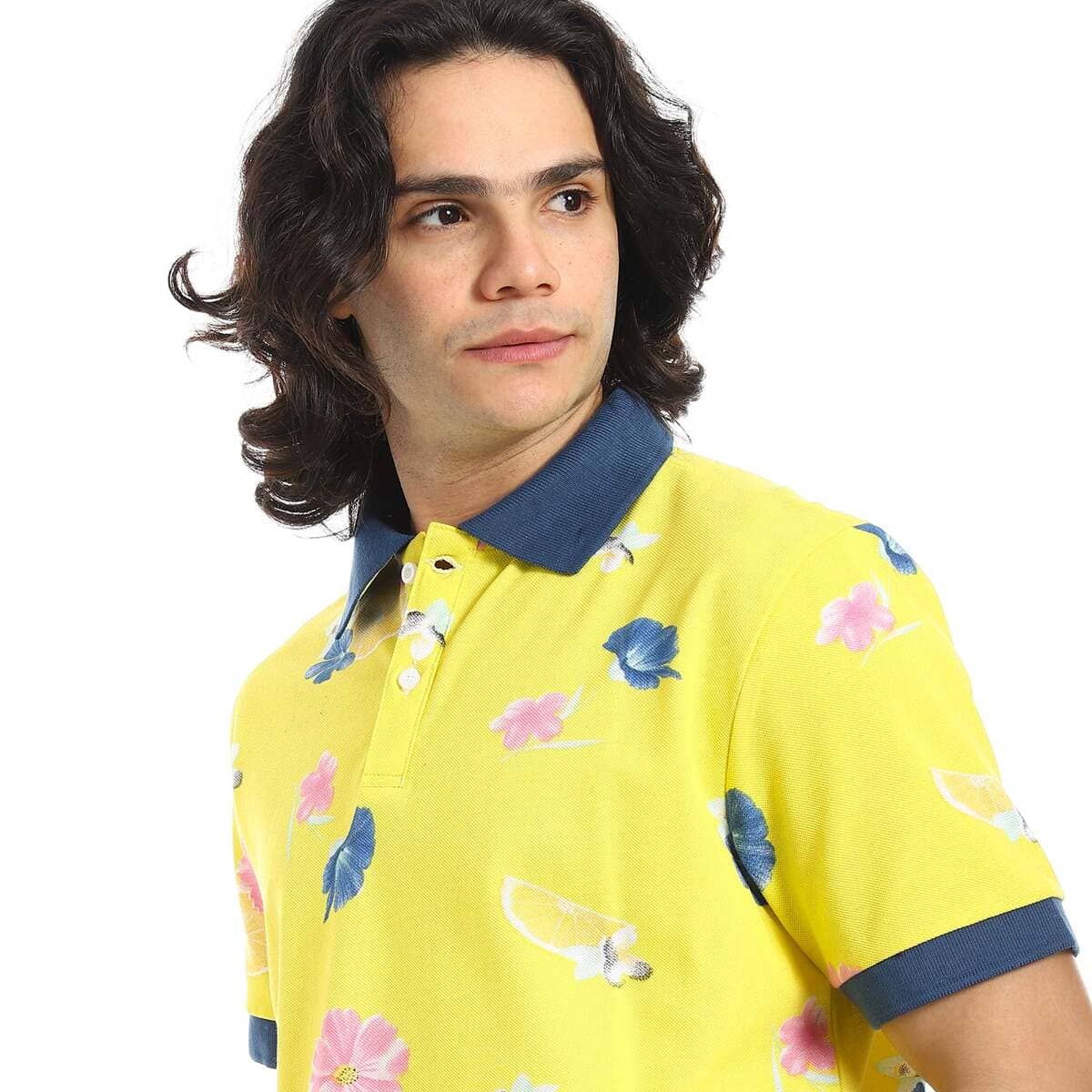 T Shirt Polo With Fit Ordinary Fabric Cotton 100