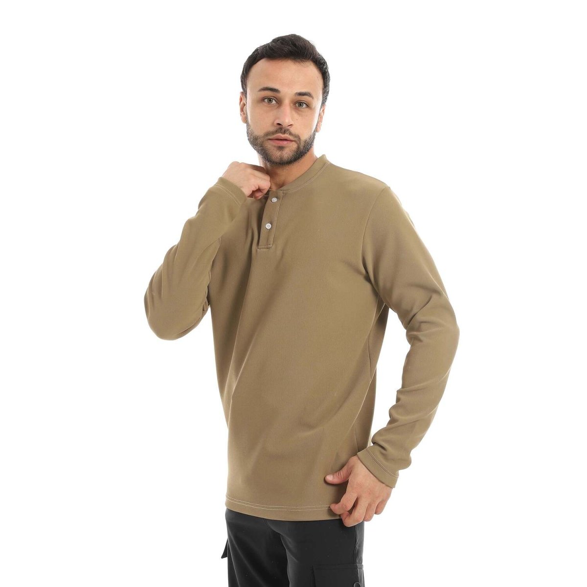 سويت شيرت كادي باندا بأزرار للرجال