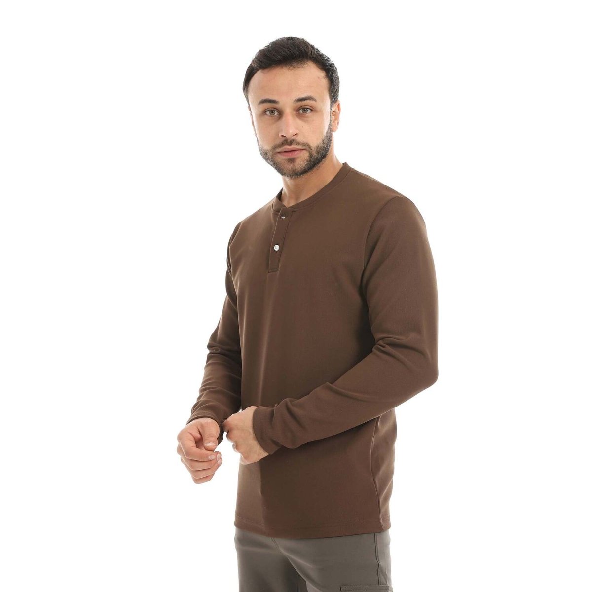 سويت شيرت كادي باندا بأزرار للرجال
