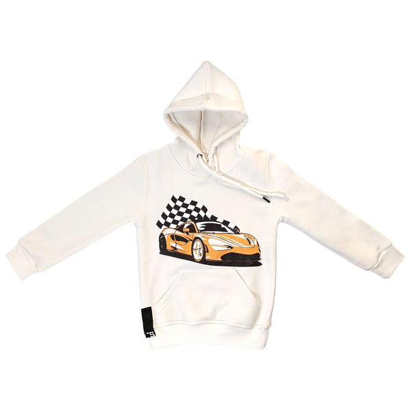 Boys' winter hoodie with a stylish Arabic design