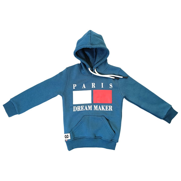 Boys' winter hoodie, stylish and distinctive
