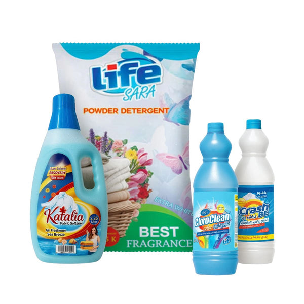 Complete laundry range for deep care of clothes
