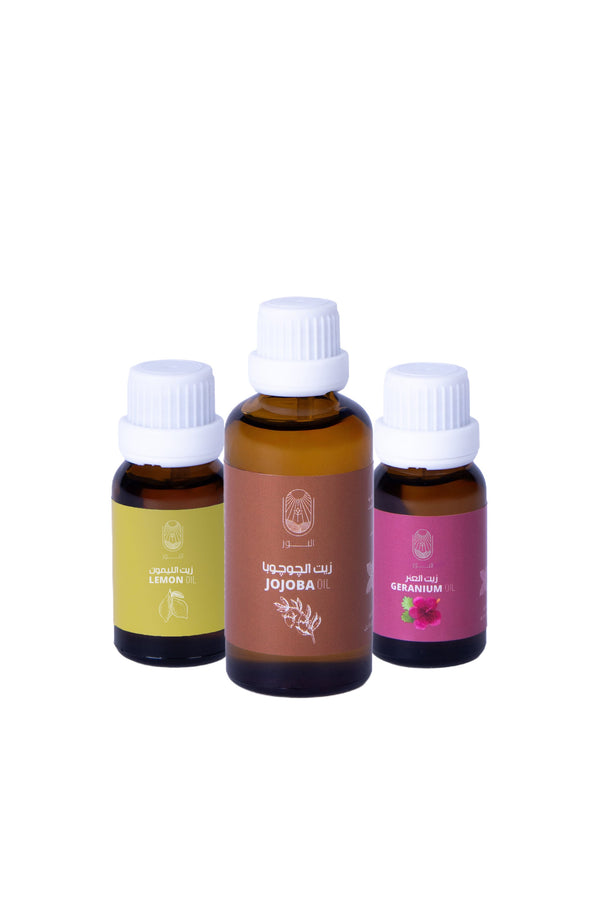 مجموعة زيت المشرق لتفتيح طبيعي وتوحيد لون البشرة