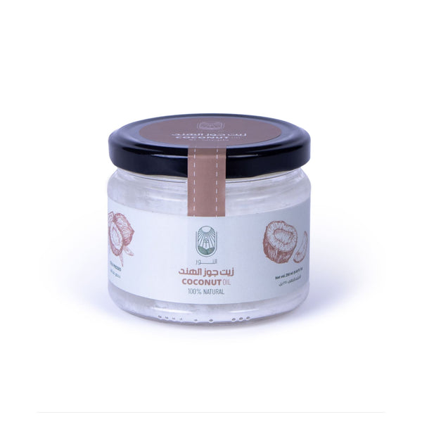 زيت جوز الهند للعناية بالشعر والبشرة والطهي 250مل