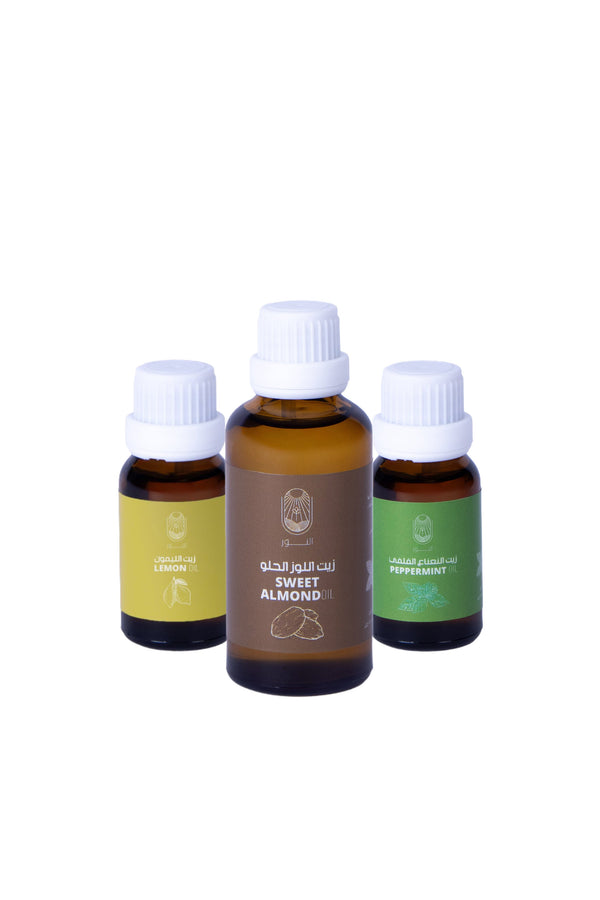 مجموعة زيت النسيم المنعش للإنتعاش والطاقة اليومية