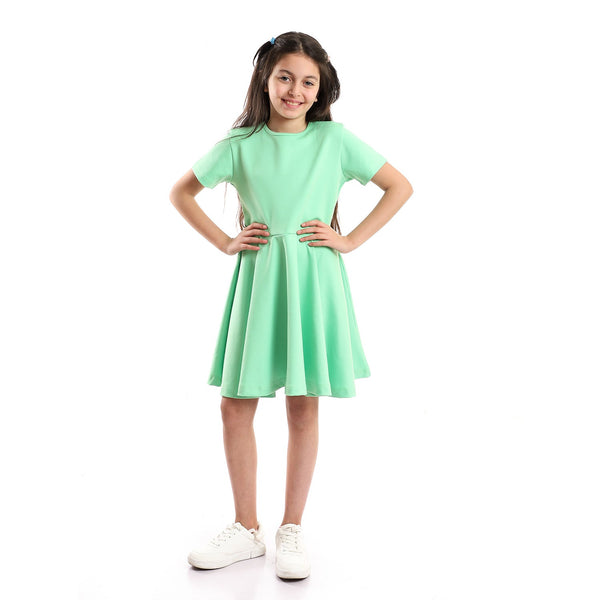 Kady's short dress for girls, half sleeves, age 6 years