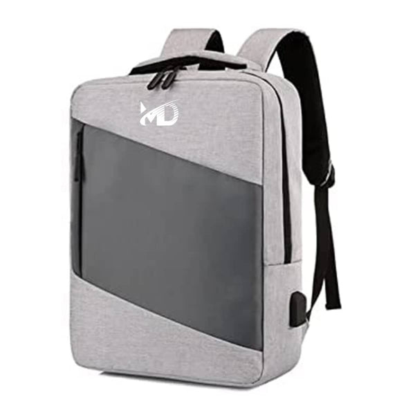 حقيبة ظهر لابتوب ميكوكتان أنيقة بمدخل USB للشحن