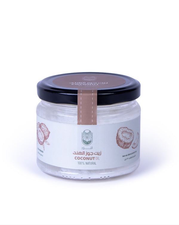 زيت جوز الهند للعناية بالشعر والبشرة والطهي 250مل