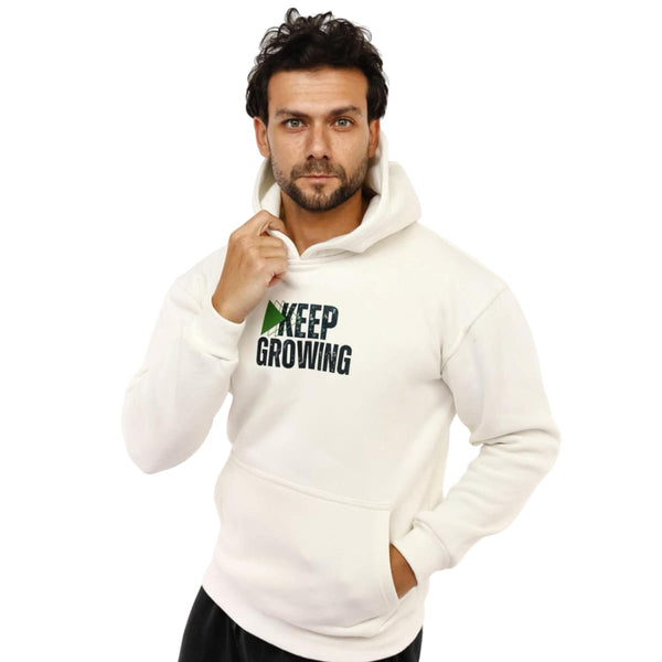 Unisex Egyptian cotton Melton heavyweight hoodie