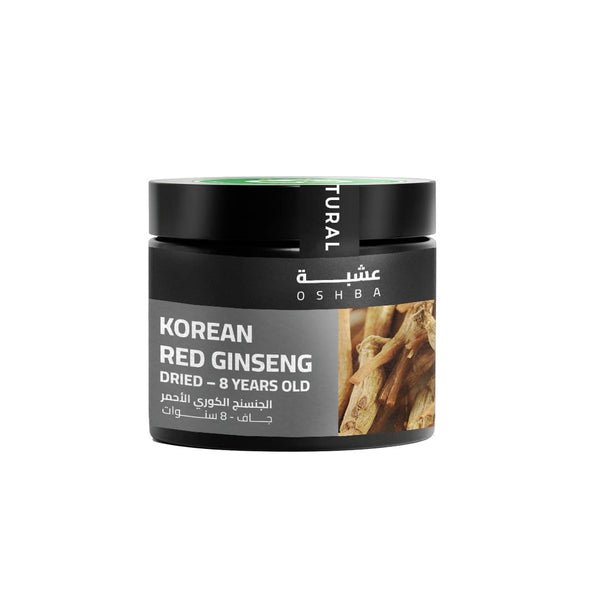 Korean red ginseng, dry, 8 years old