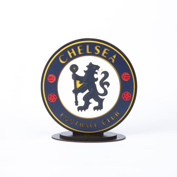 Chelsea FC shield + acrylic medal gift