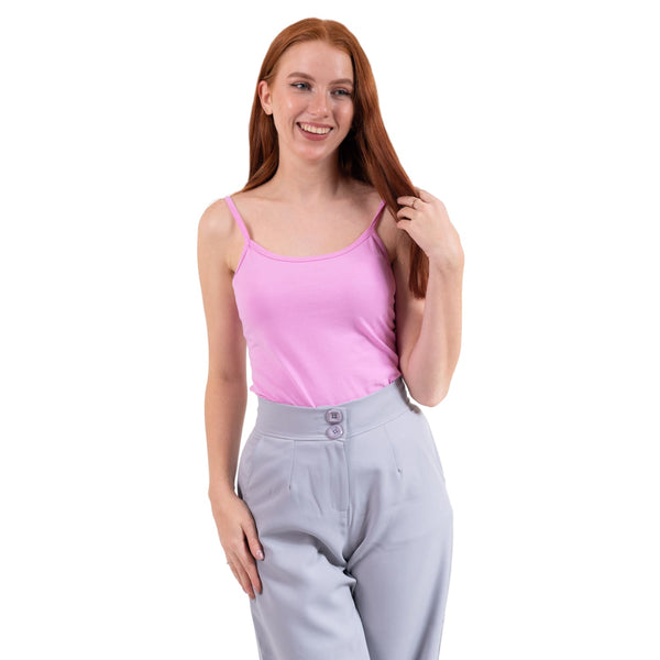 توب حريمي أنيق بدون أكمام