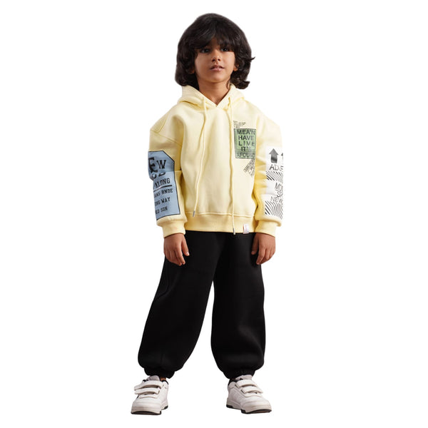 Boys' winter casual outfit, warm and stylish