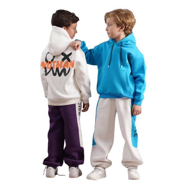 طقم أولادي شتوي بتفاصيل عملية جذابة