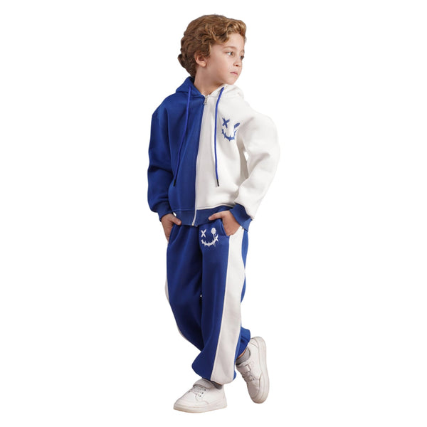 طقم أولادي شتوي ستايل لونين مختلفين