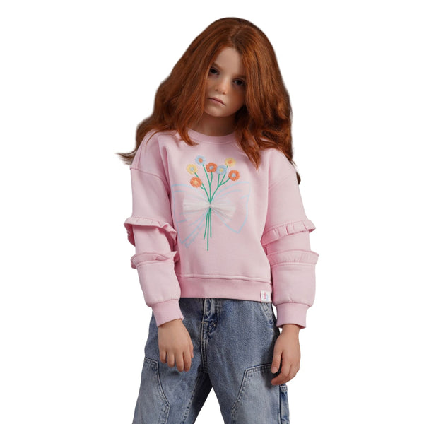 سويت شيرت شتوي بتصميم جذاب للبنات