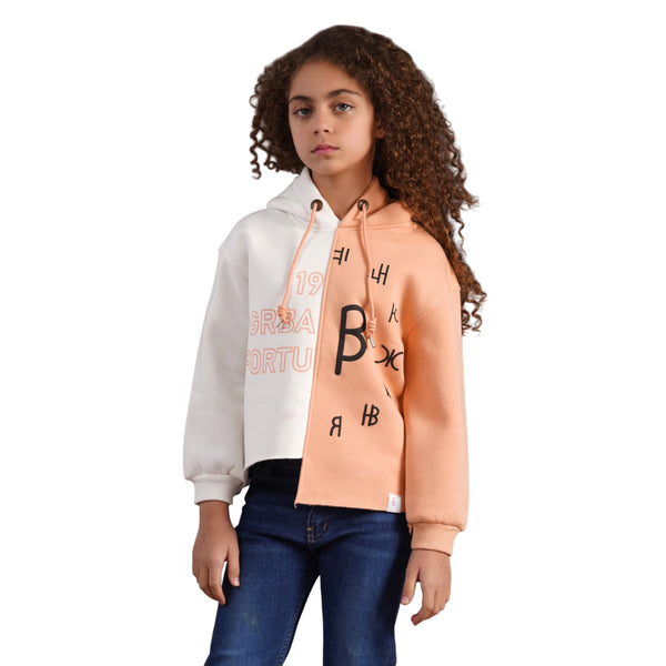 سويت شيرت بناتي شتوي كروب ستايل لونين مختلفين