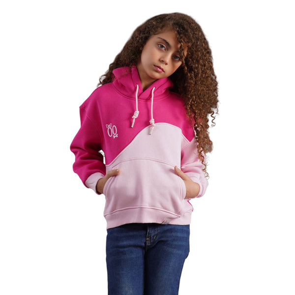 سوي تشيرت بناتي شتوي هودي لمسة أنيقة مميزة