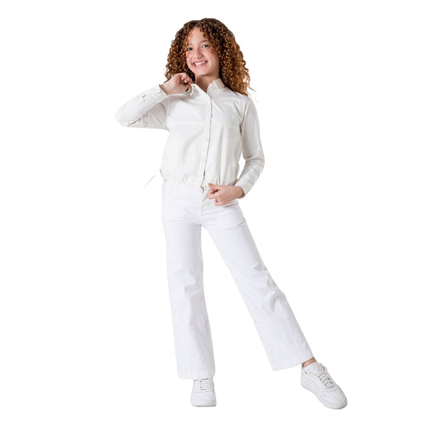 قميص بناتي جبردين أنيق