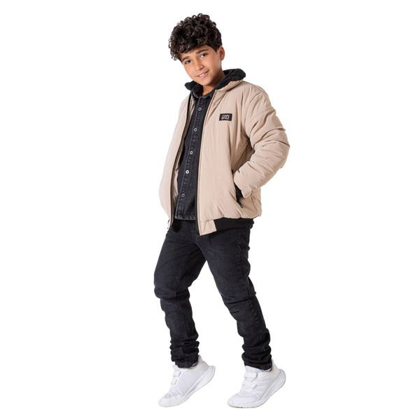 جاكيت وتر بروف مبطن ولادي