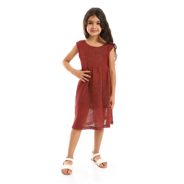 Kady sleeveless dress, easy to wear for children