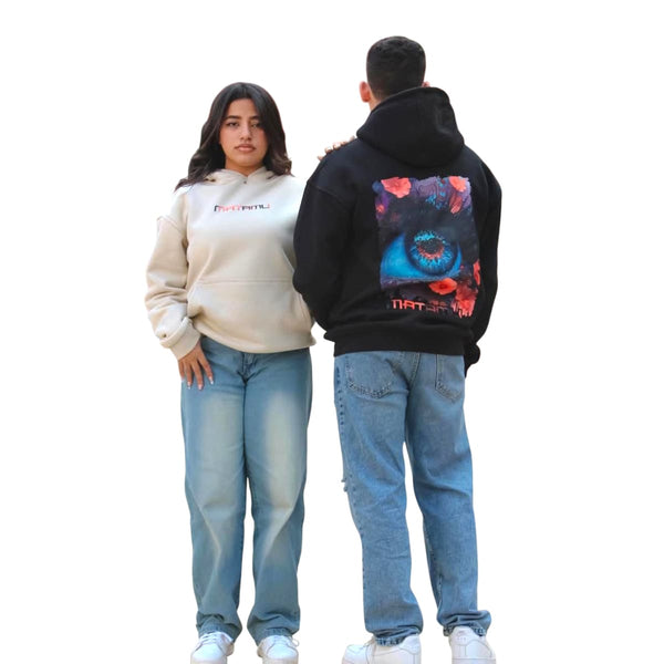 هودي ماتاملي بريزماتيك للجنسين من قطن مصري 100% - SemCem