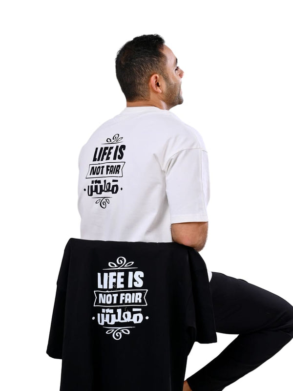 هوريكس - تي شيرت عصري Life is not fair - SemCem