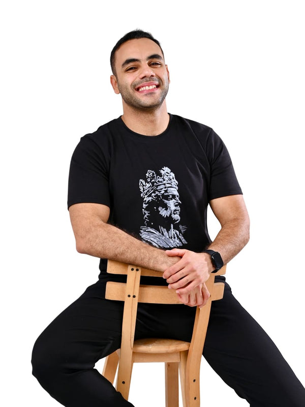 تي شيرت هوريكس الأسود - لمسة عصرية لكل يوم - SemCem