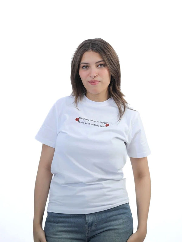 تيشيرت كاجوال أبيض - SemCem