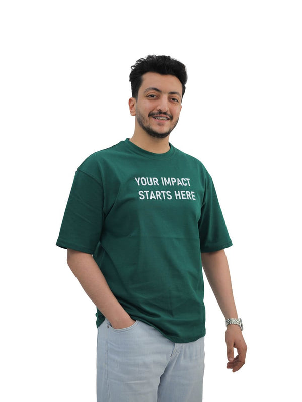 تيشيرت رجالي أخضر - SemCem