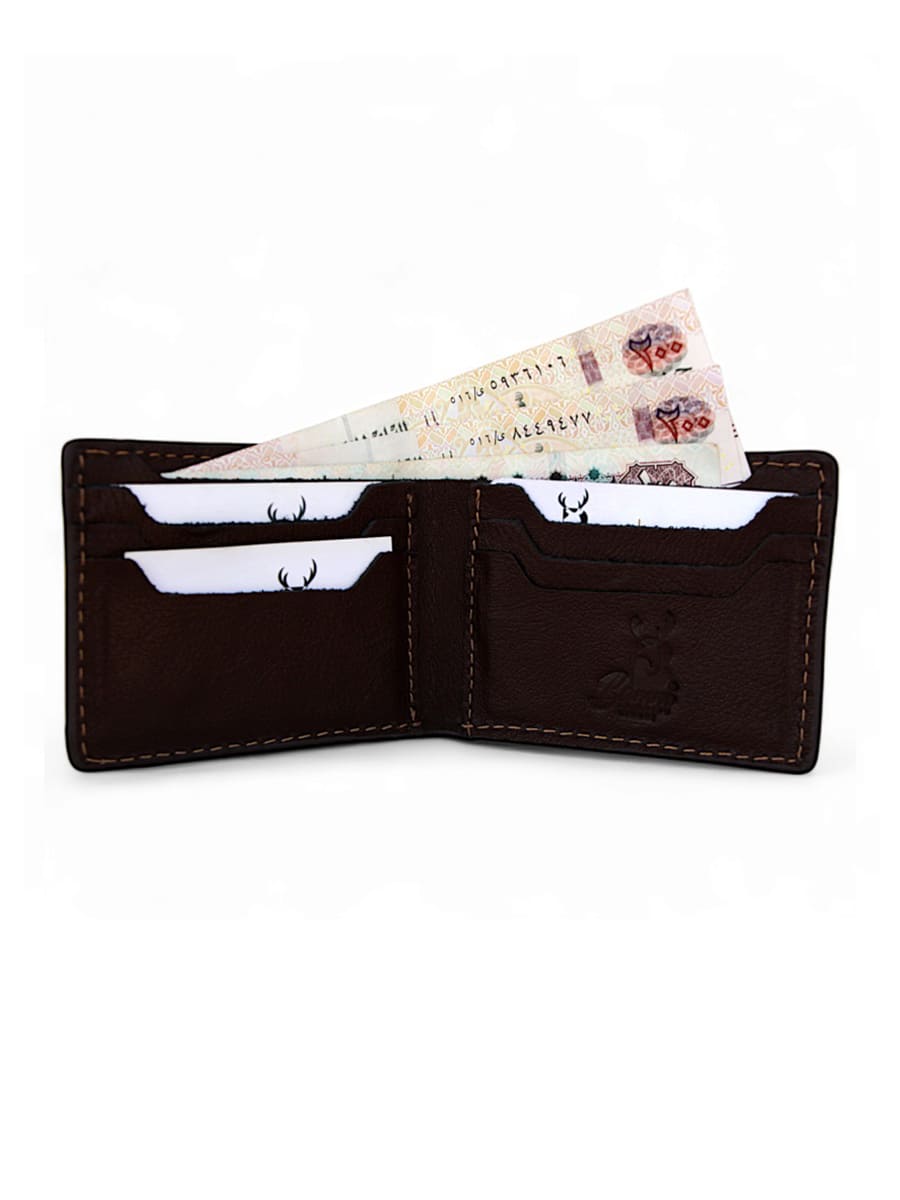Wallet Men's Leather Natural