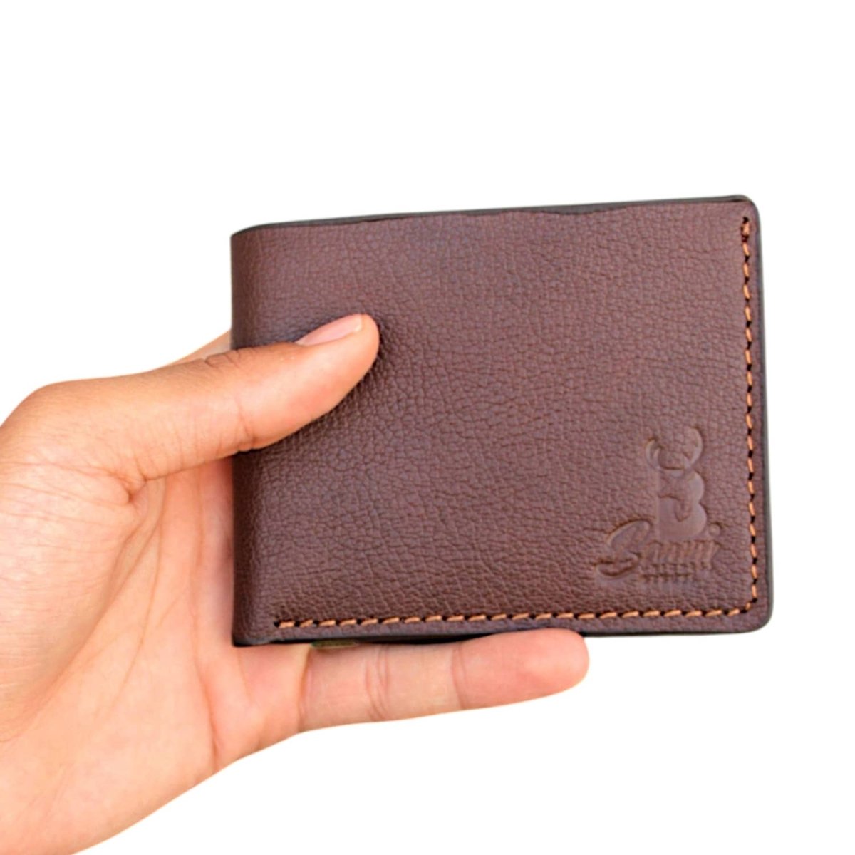 Wallet From Leather Natural