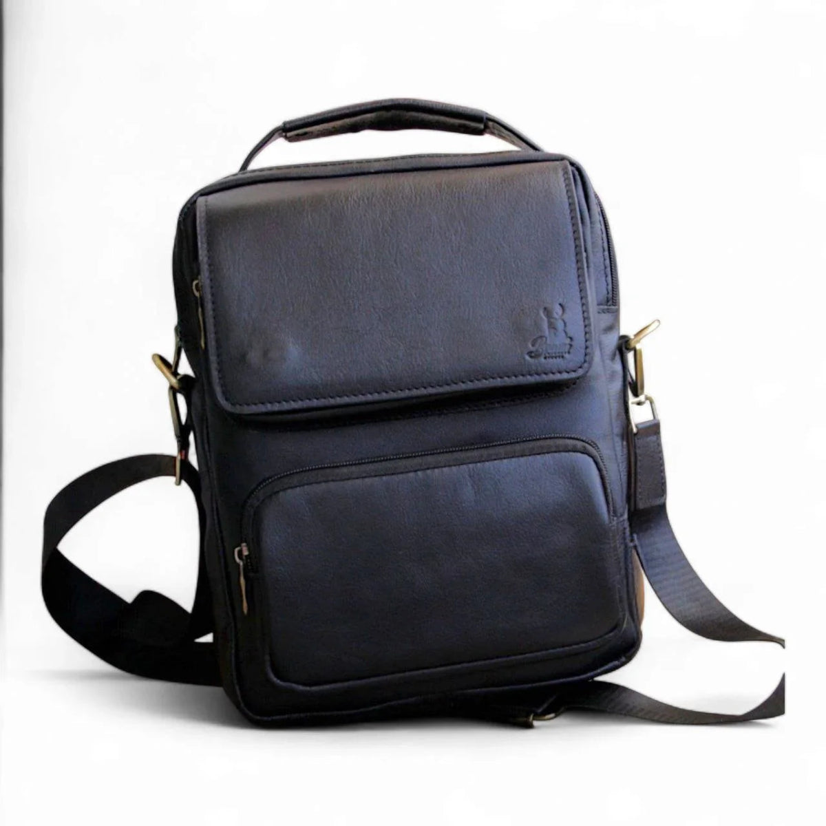 Bag Cross From Leather Natural