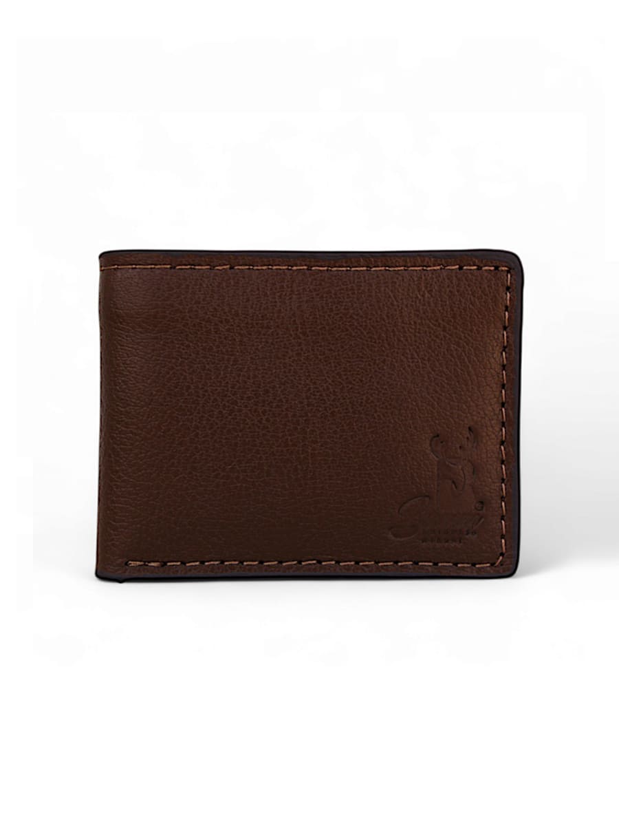 Wallet Men's Leather Natural