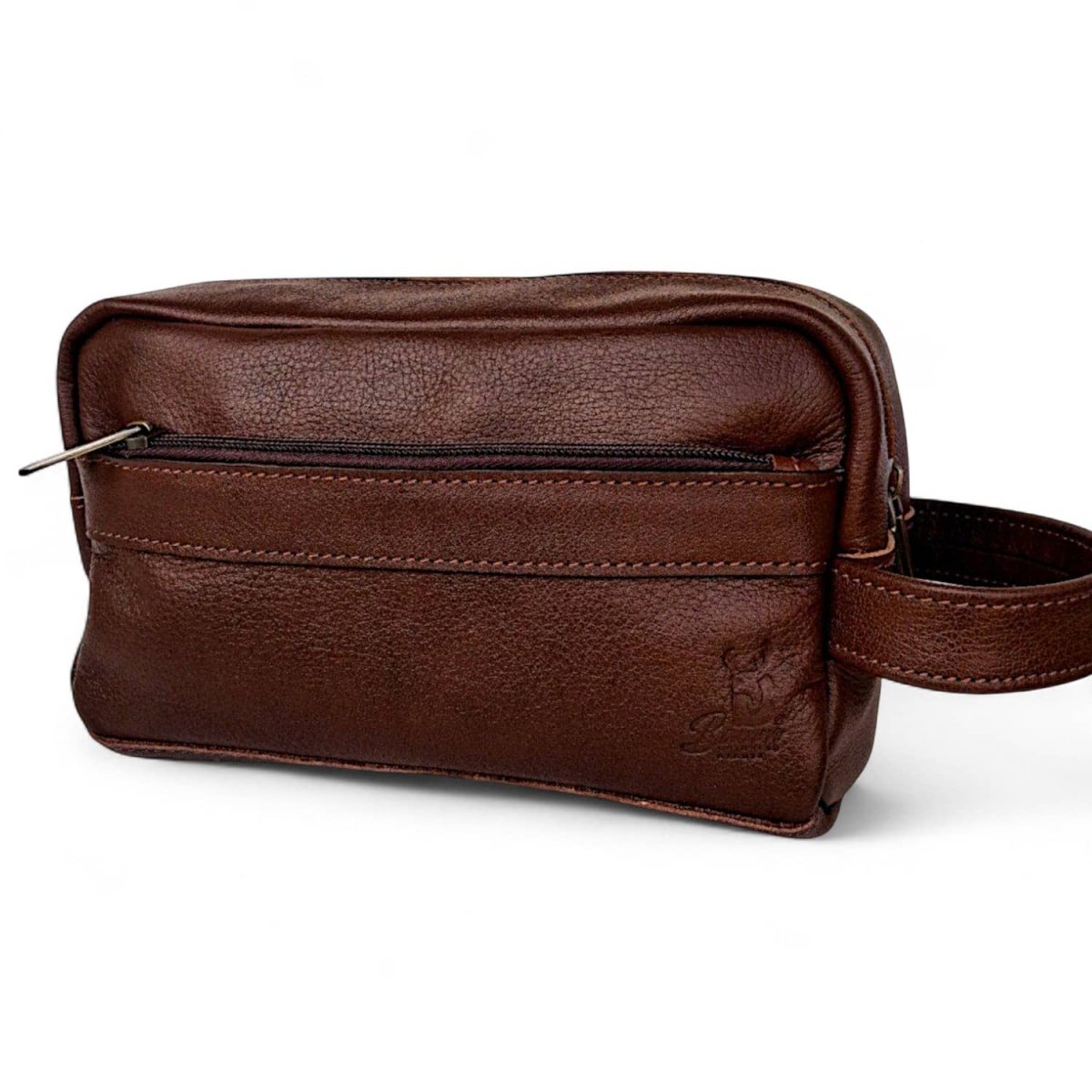 Bag Hand Men's From Leather Natural