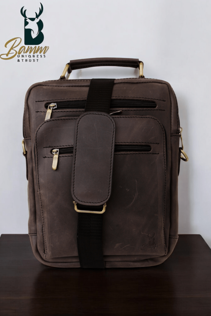 حقيبة كروس جلد طبيعي أريزونا للرجال