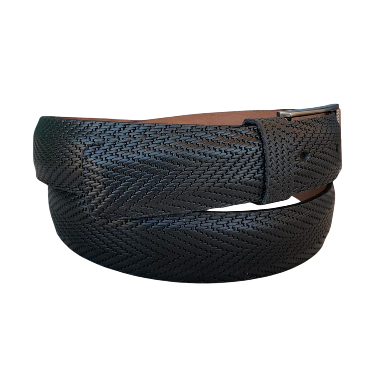 Belt Leather Men's Premium Black Elegant