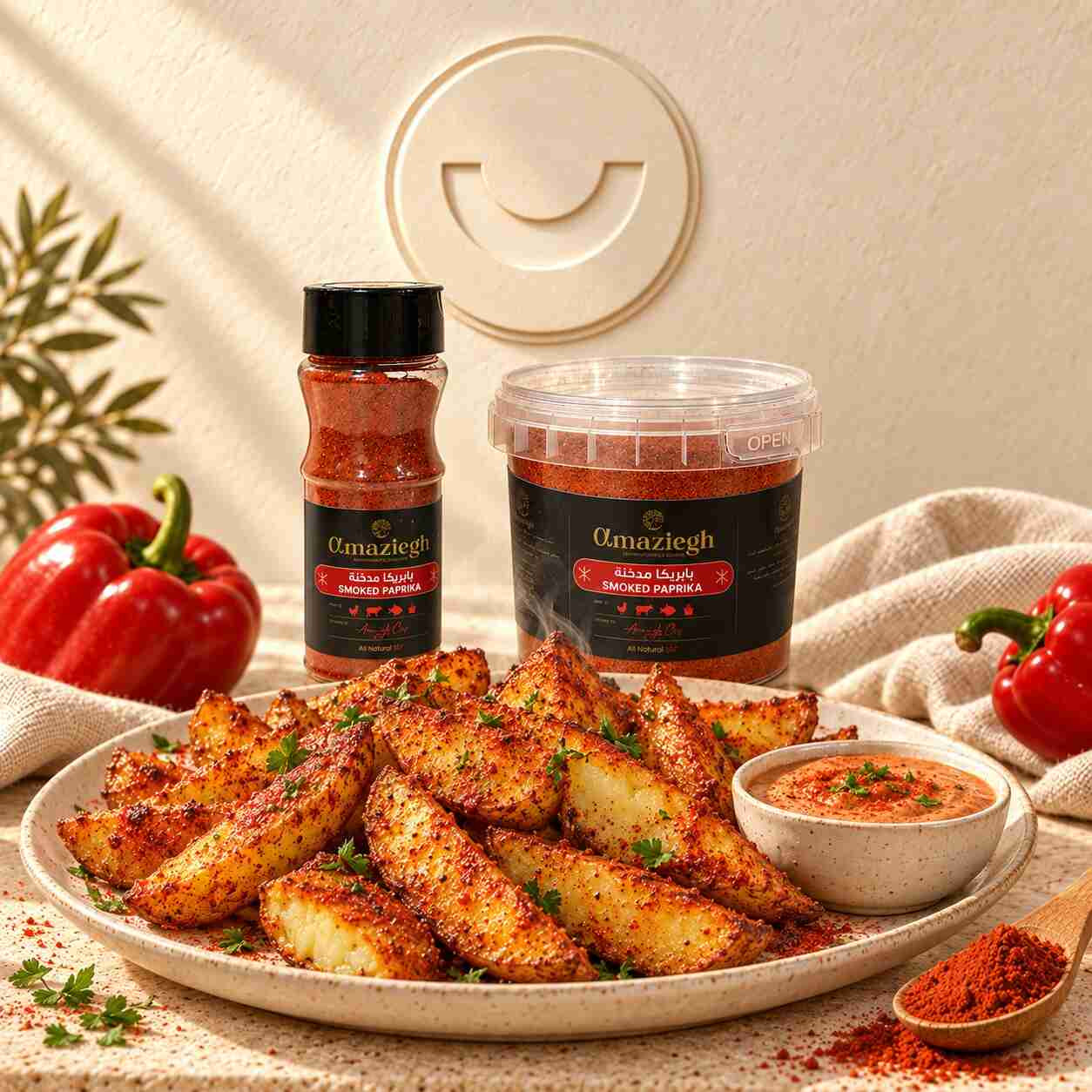 Natural smoked paprika