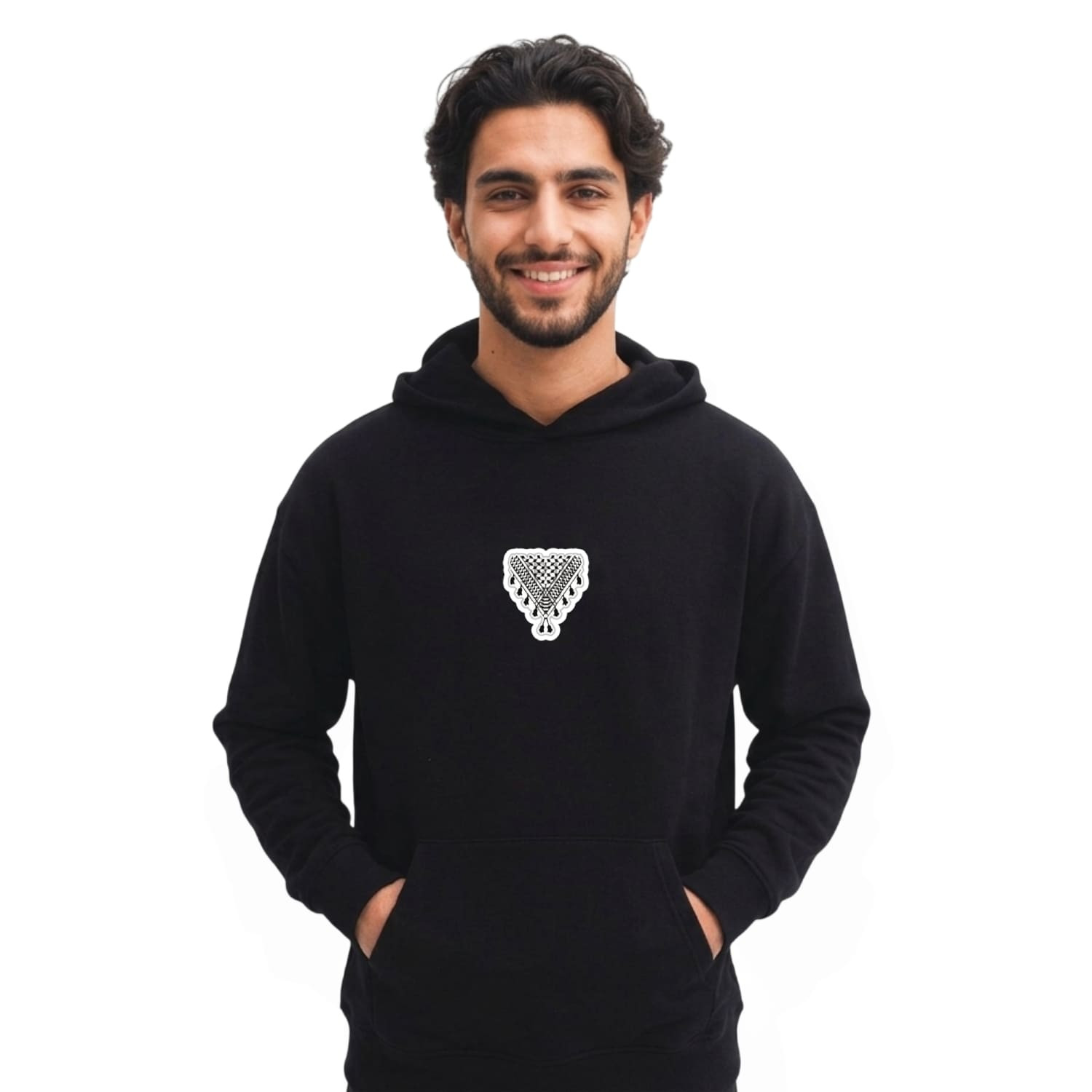 سويت شيرت شال فلسطيني من القطن المصري بطباعة عصرية