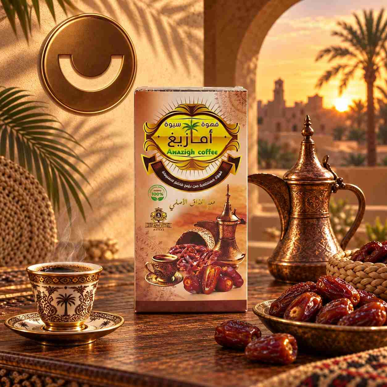 قهوة أمازيغ السيوية منزوعة الكافيين
