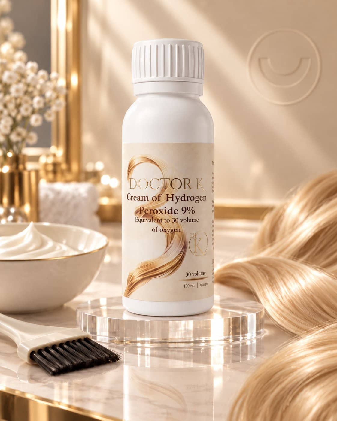 Dr. K 9% Oxygen Hair Cream, 30% Concentration, 30g