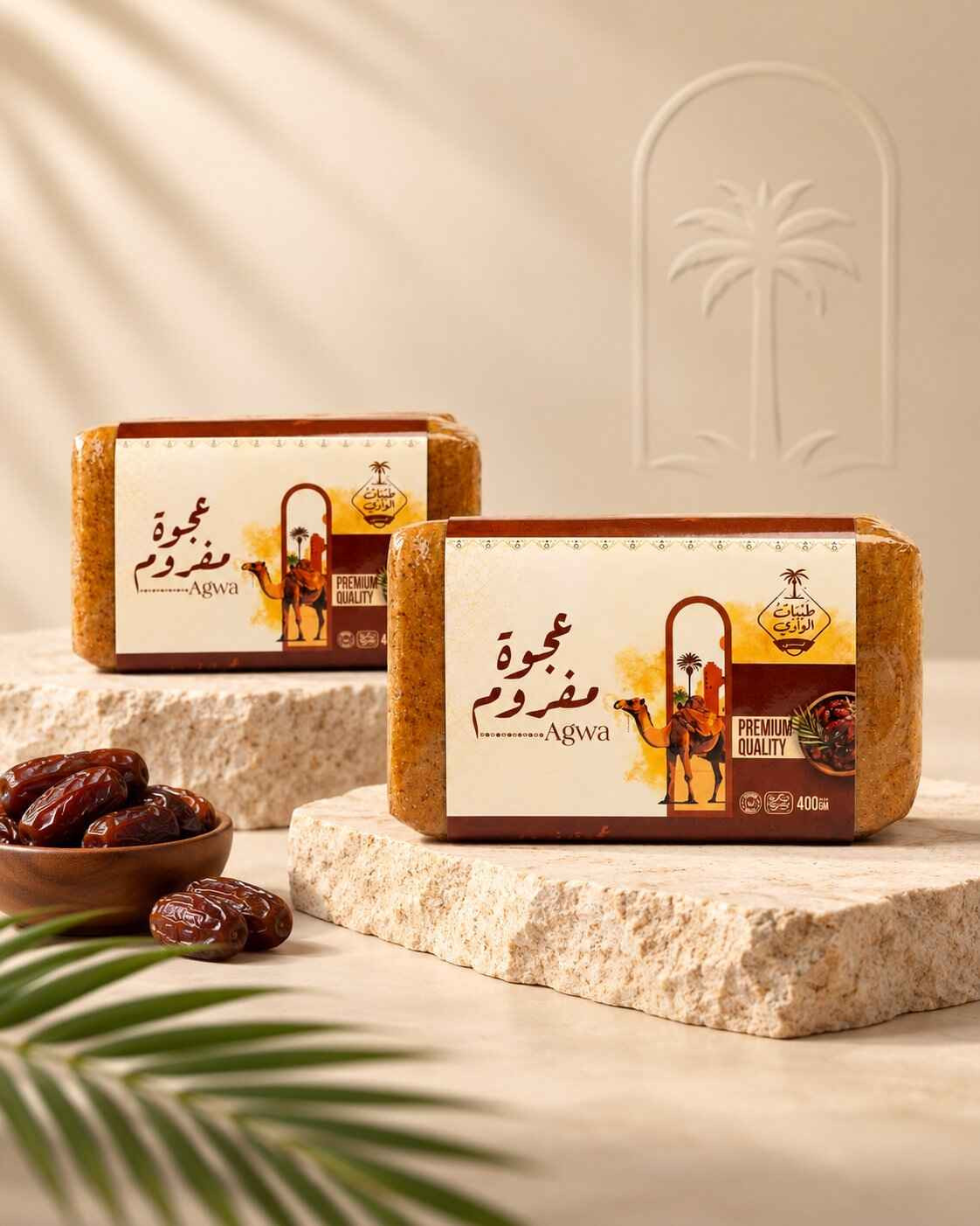 عجوة تمر مفروم 400 جرام